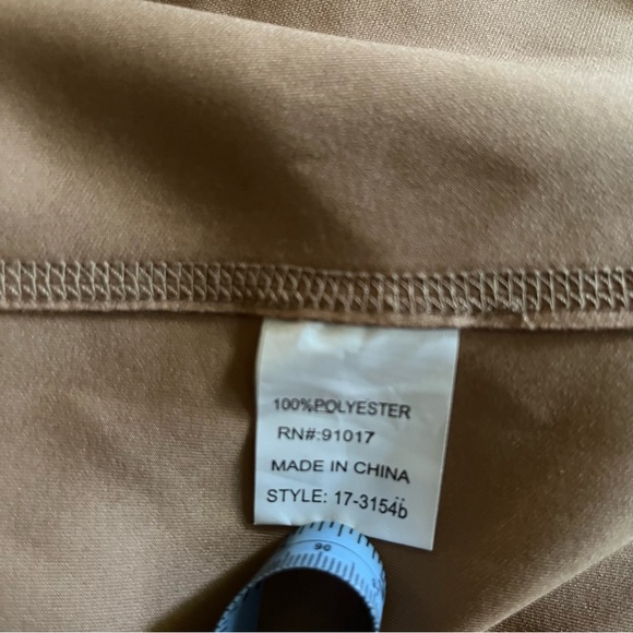 Anthropologie Solitaire Brown Suede Large Floral
Open Front Kimono Jacket - Picture 13 of 13